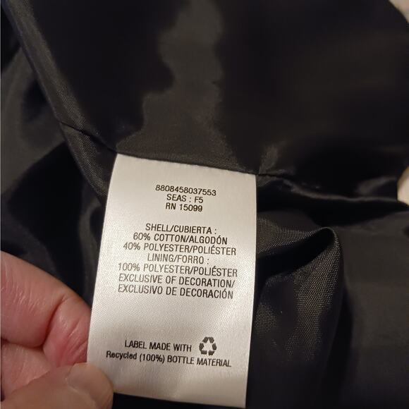 Metaphor Raw Hem Lined Striped Blazer Jacket-RARE FIND NWOT - Picture 6 of 7